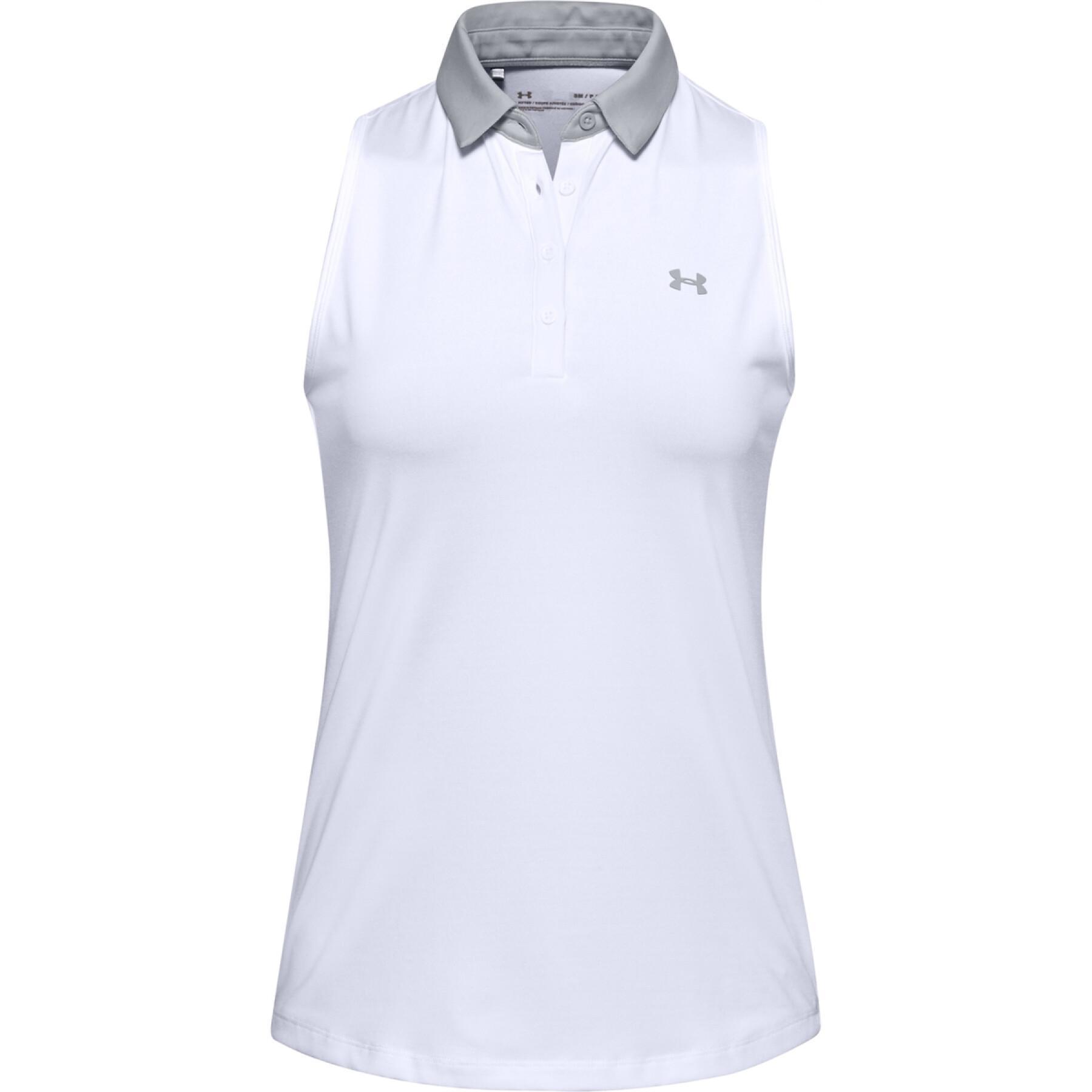 Polo UA Zinger sans manches pour femme Under Armour Femme Vêtements Tops & T-shirts T-shirts Polos 