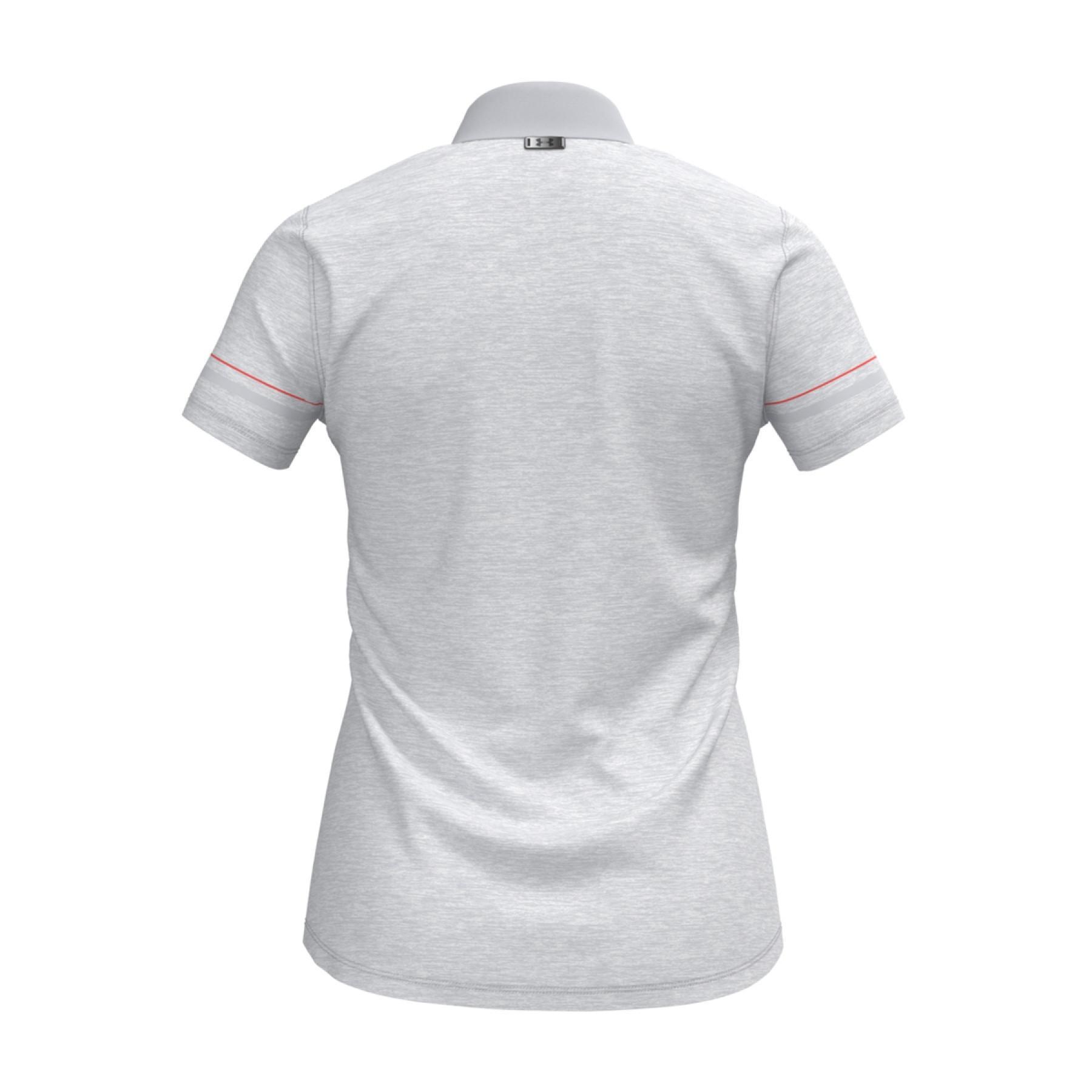 Women's polo shirt Under Armour à manches courtes chiné Zinger
