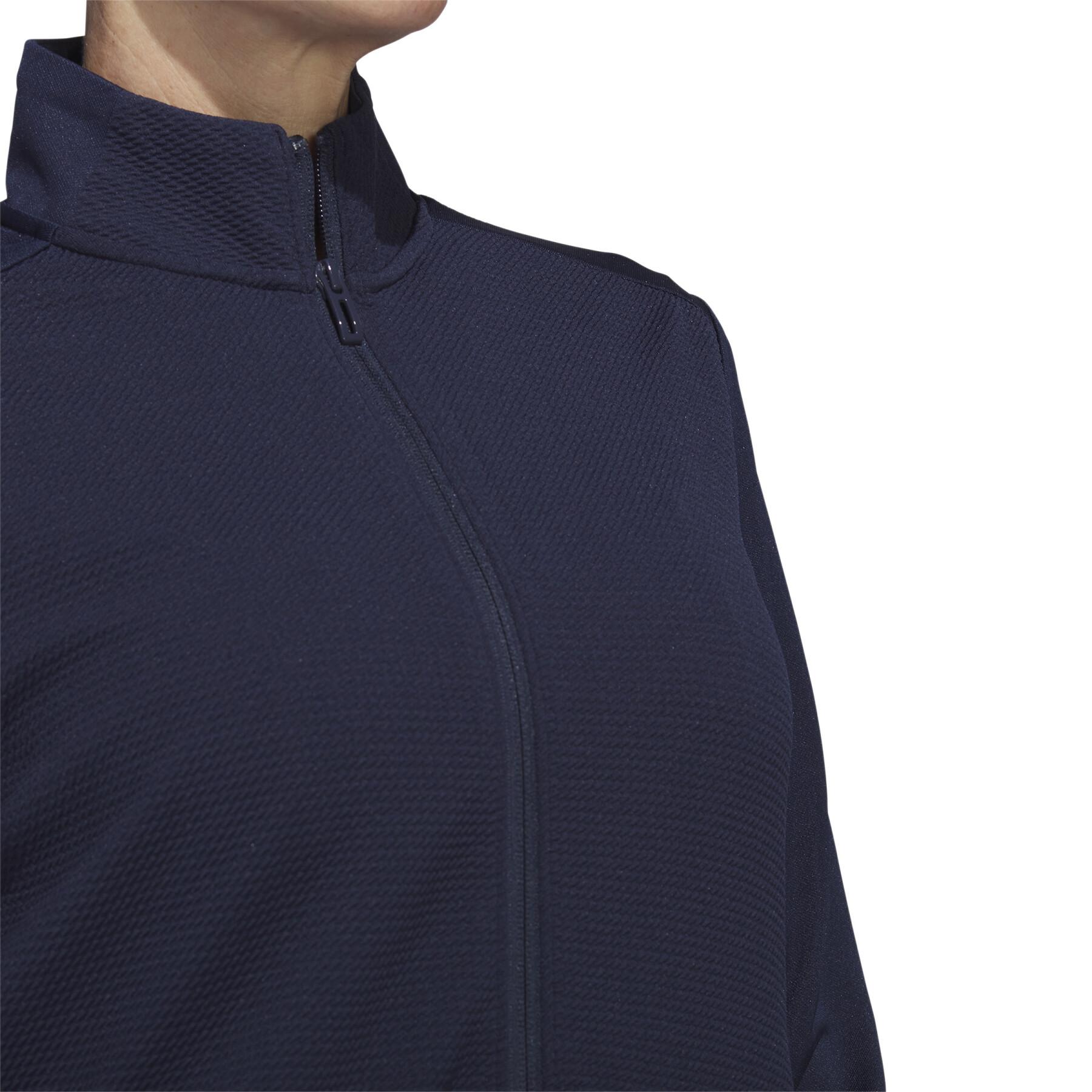 Women's full-zip textured jacket adidas