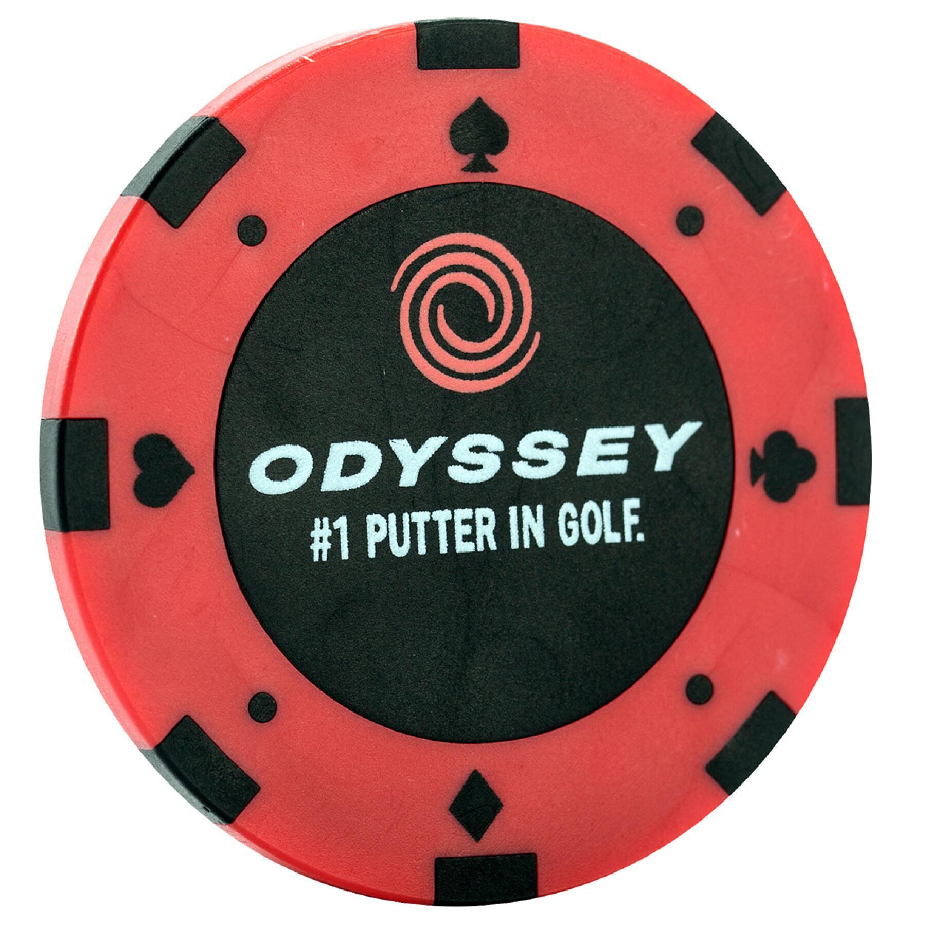 Golf ball markers Callaway odyssey poker chip