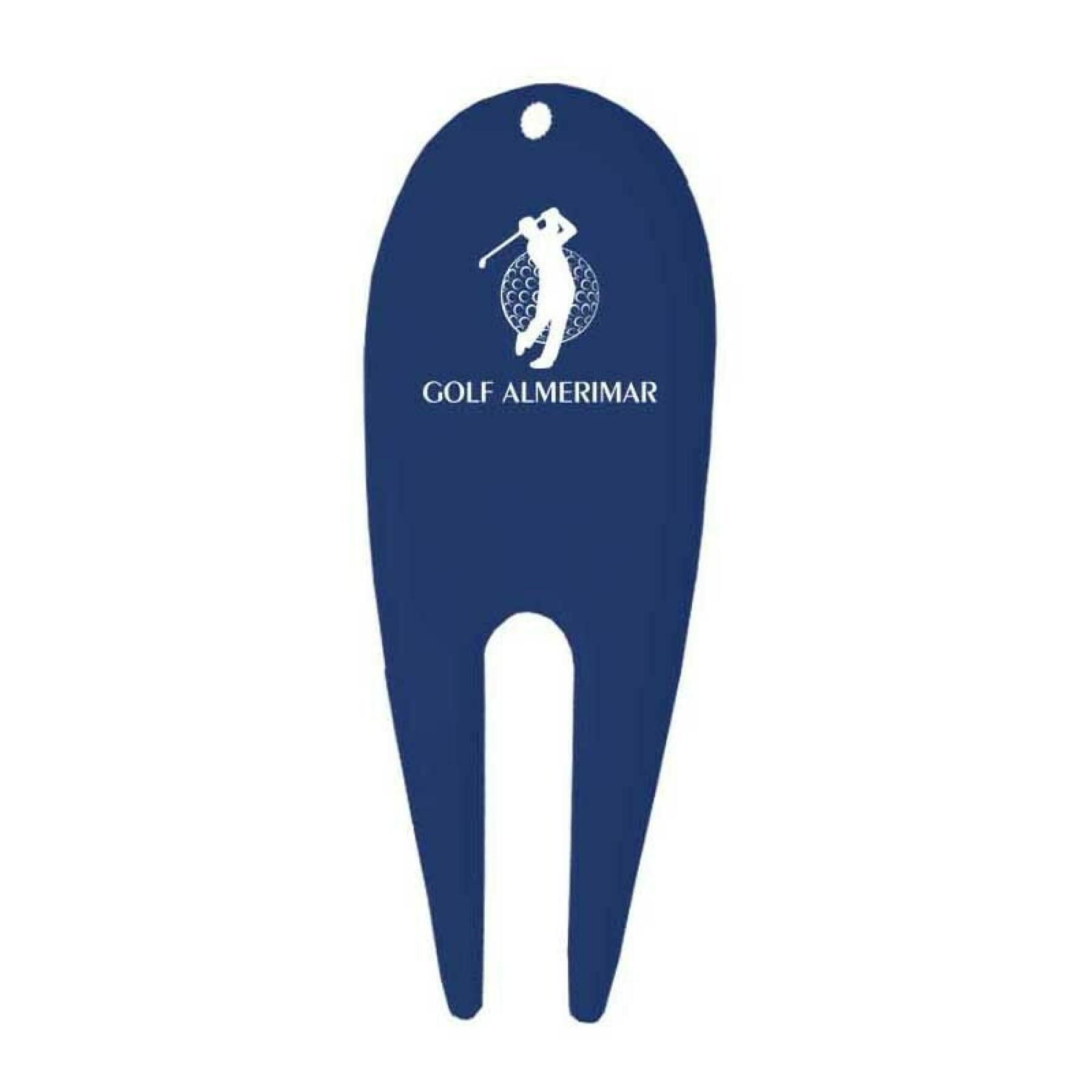 Plastic golf fork with logo Lorente