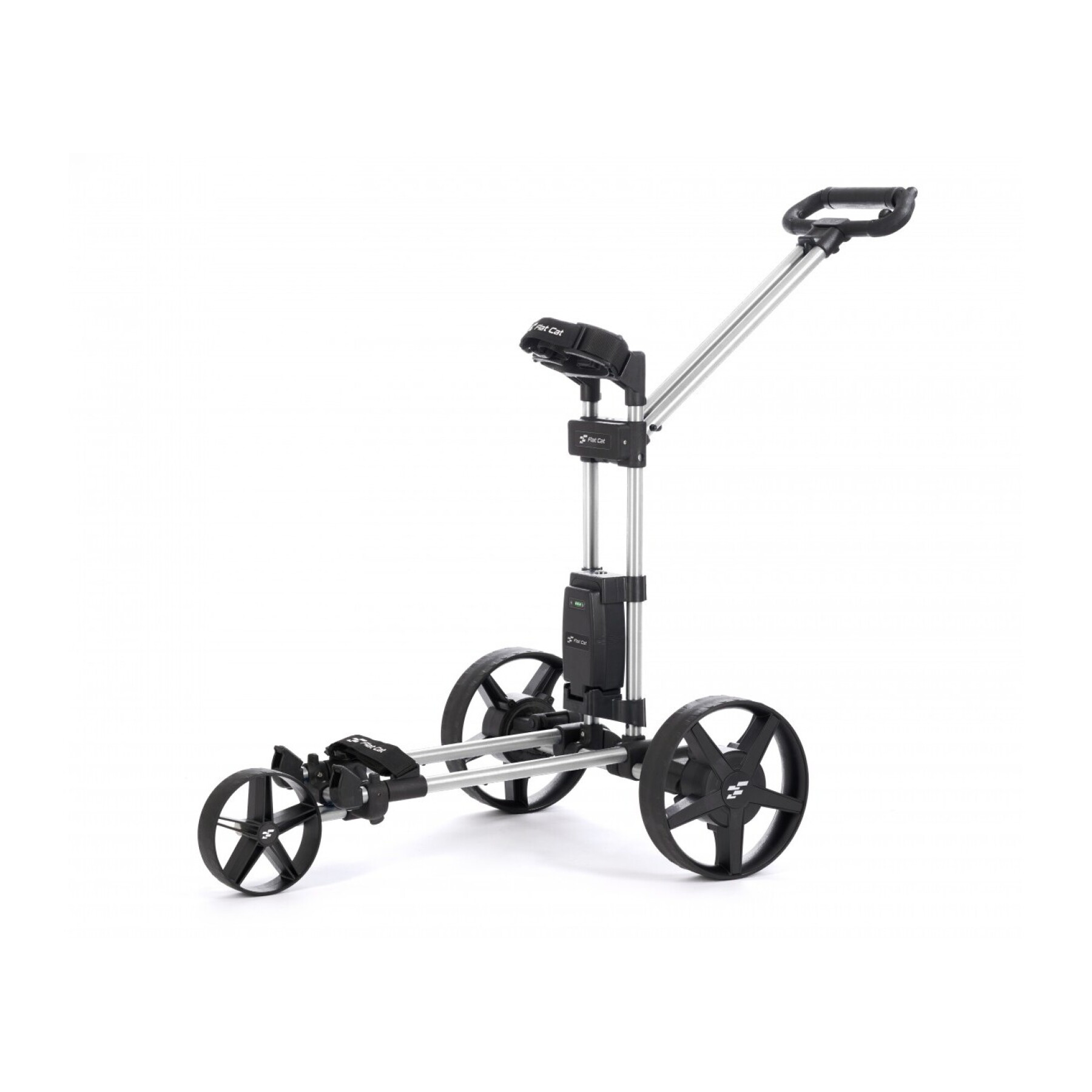 Cart with 27-hole cover, battery, charger Flat Cat Touch-Hybrid