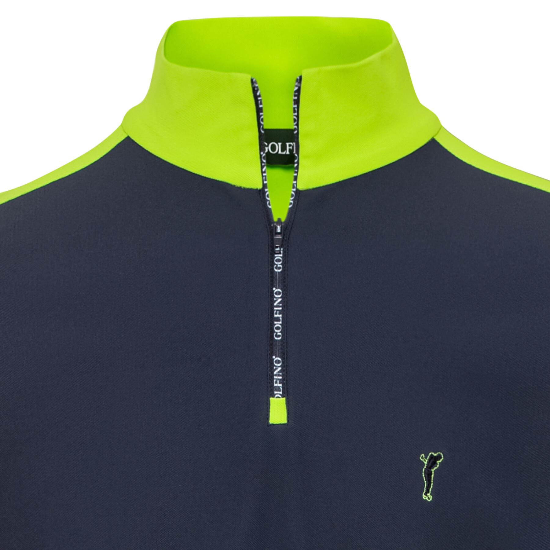 Logo zip sweatshirt Golfino Living Golf Troyer