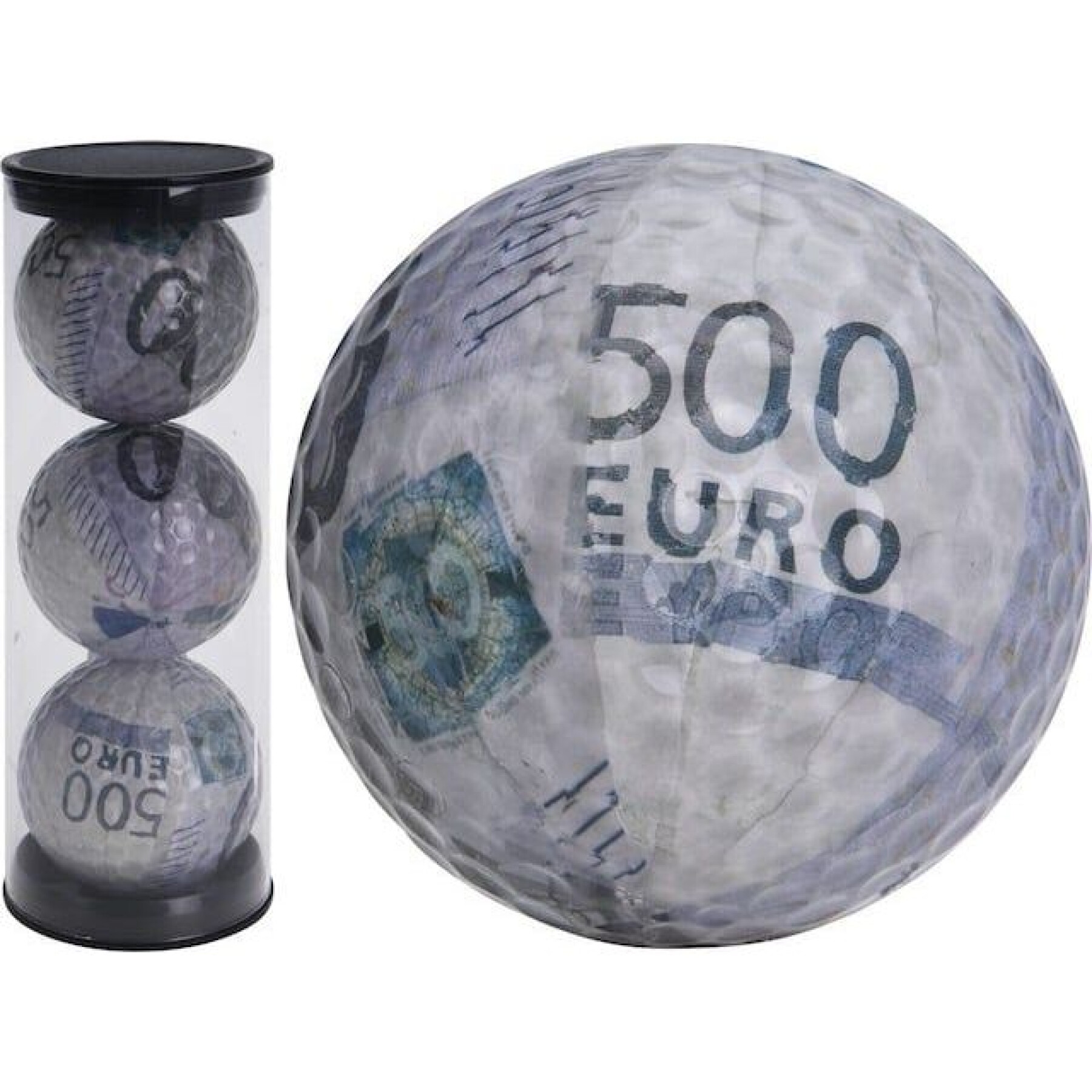 Set of 3 fancy golf balls Legend