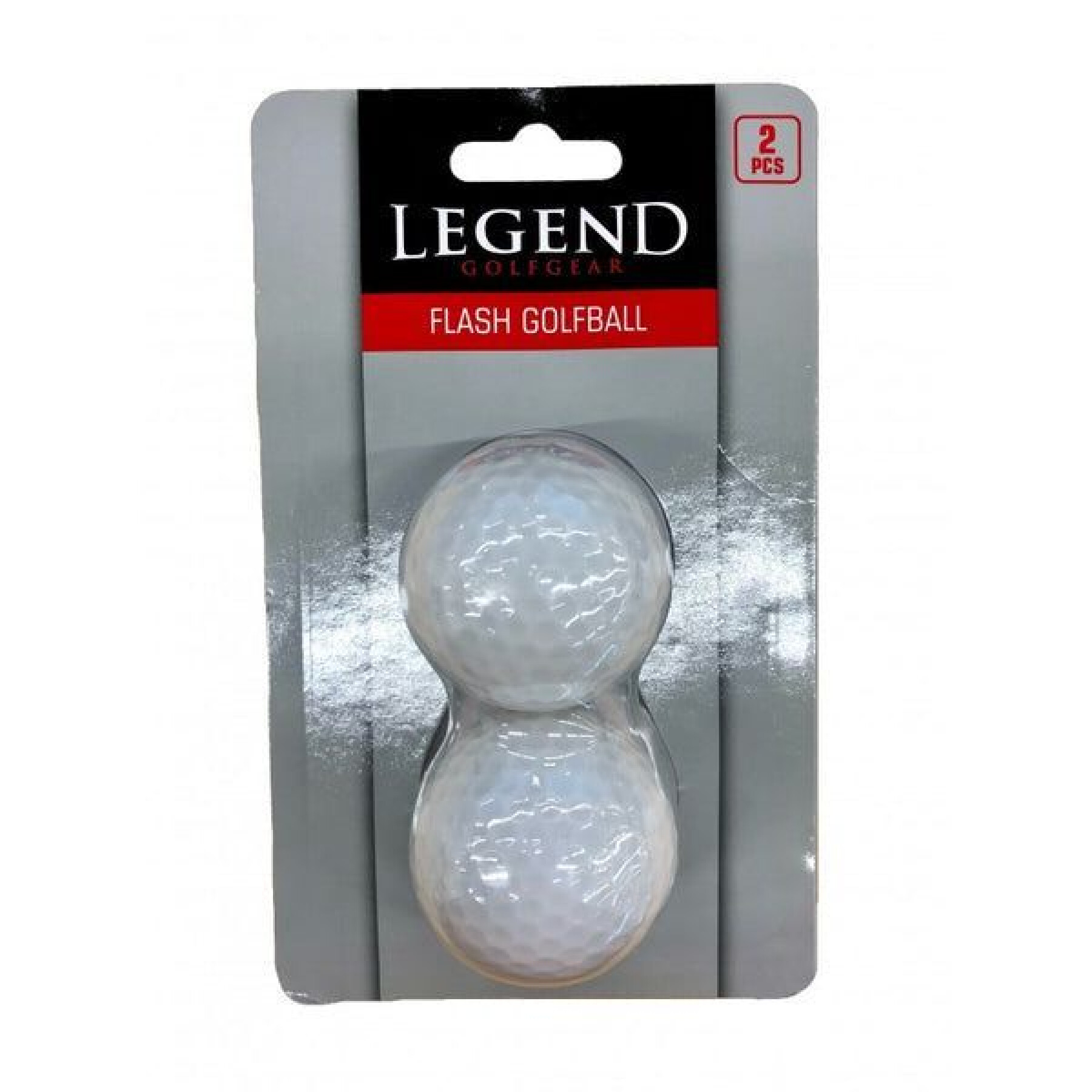 Pair of luminous led golf balls Legend