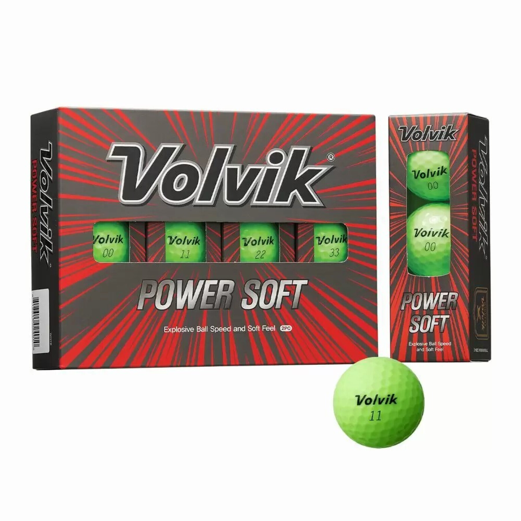 Set of 2 golf balls Volvik Powersoft