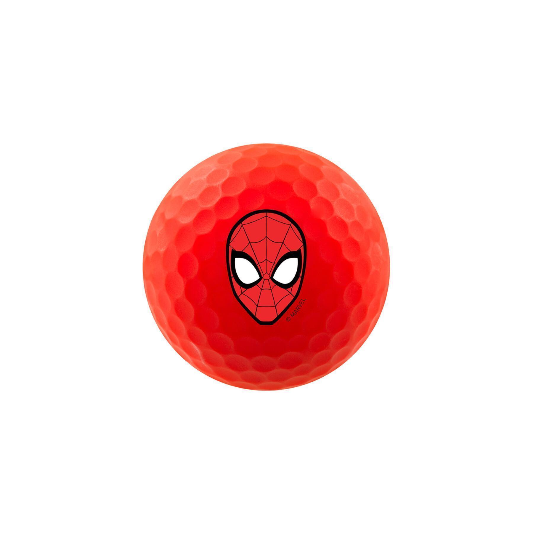 Golf ball Volvik vivid bulk spider man