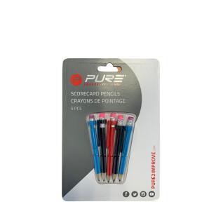 Golf pencil with eraser Pure2Improve Pencils With Eraser