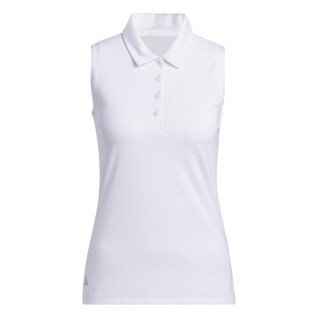 Woman's sleeveless polo shirt adidas Ultimate365 Solid