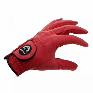 Golf glove left hand Beaver Golf Original Red Velvet