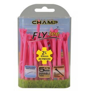 Bag of 30 tees 69 mm Champ Fly