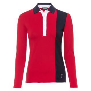 Women's polo shirt Golfino Classic tricolore