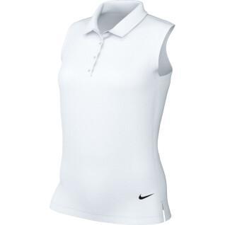Women's sleeveless polo shirt Nike Dri-Fit Victory