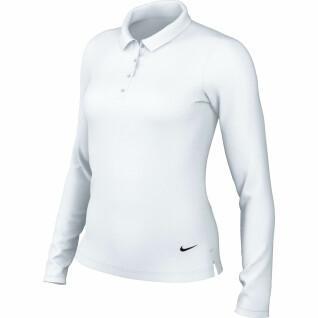 Women's long sleeve polo shirt Nike Dri-Fit Victory