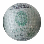 Set of 3 fancy golf balls, us print Legend