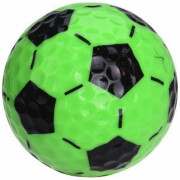 Set of 3 fancy soccer-print golf balls Legend