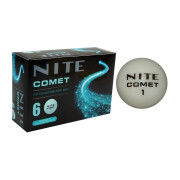 Set of 6 luminous golf balls Legend Comet