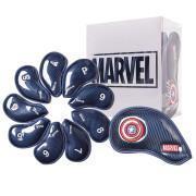 Set of 9 iron covers Volvik Marvel Captain America